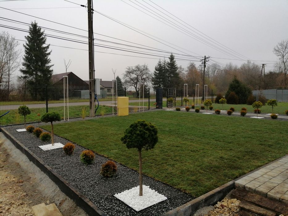 Zakładanie Ogrodów, trawników, systemów nawadniających, Pielęgnacja