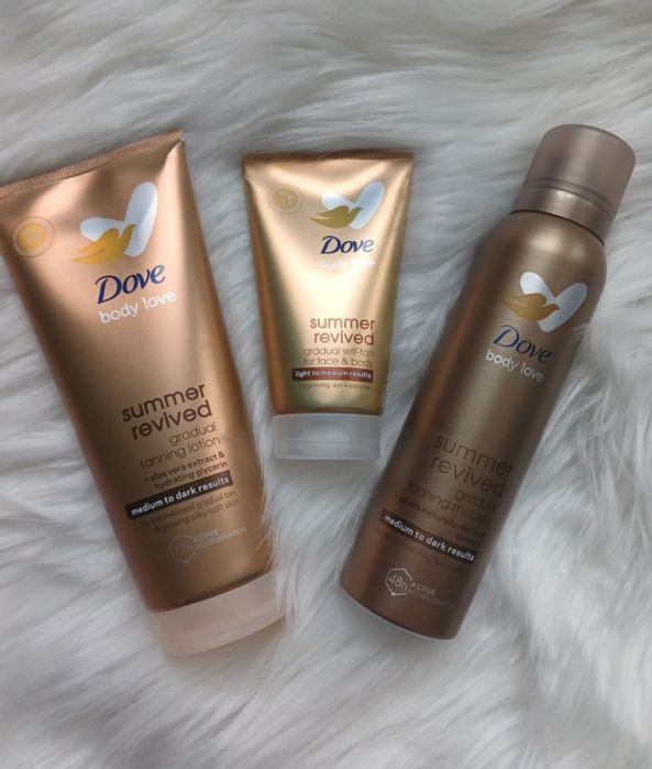 Набір автозасмаги Summer Revived від Dove