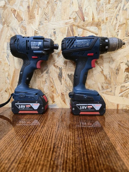 Комплект Bosch GSR 18V-28 та GDR 18V-160