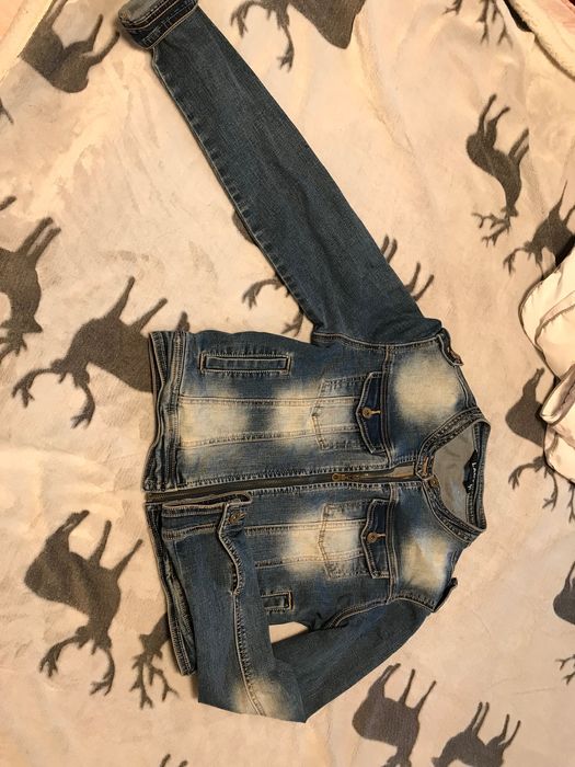 Куртка джинсова жіноча 85% бавовна