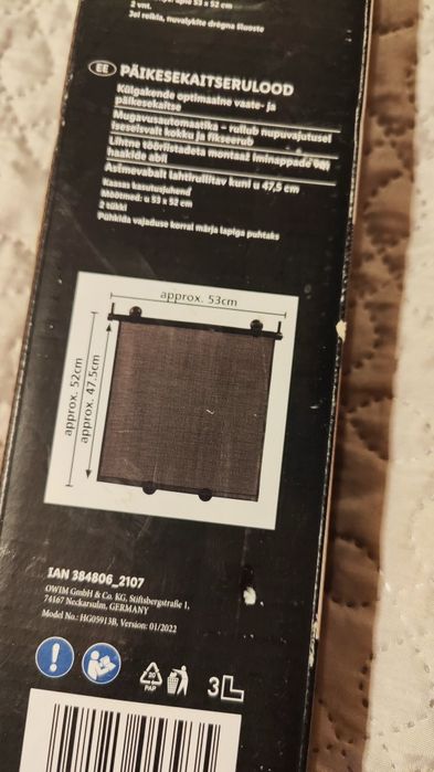 Osłonki na szyby przeciwsłoneczne