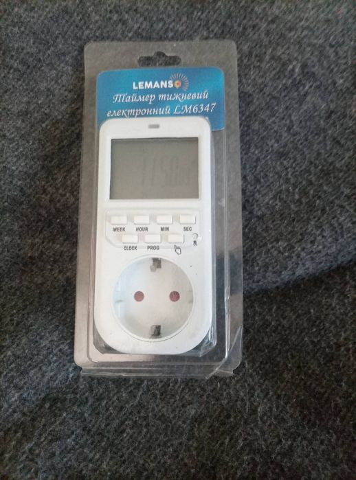 Таймер Lemanso электронный LM6347