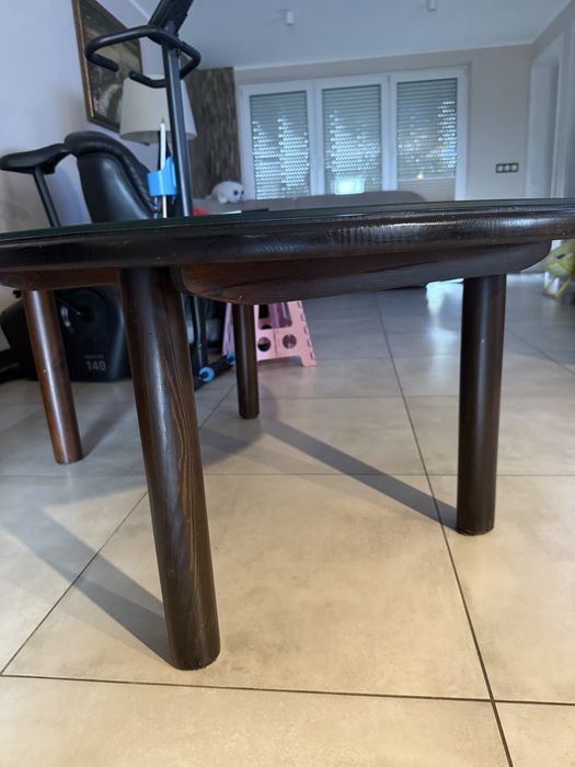 Stolik kawowy drewiany