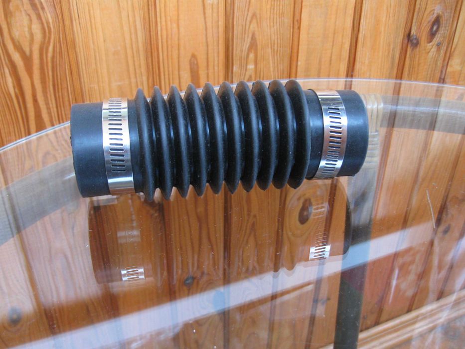 Сильфон с хомутами  диаметр 40 мм длина 150мм