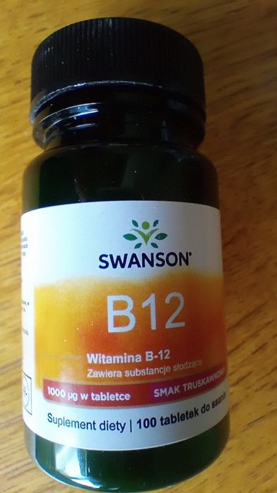 Witamina B12  1000 mikrogr enomowanej firmy Swanson