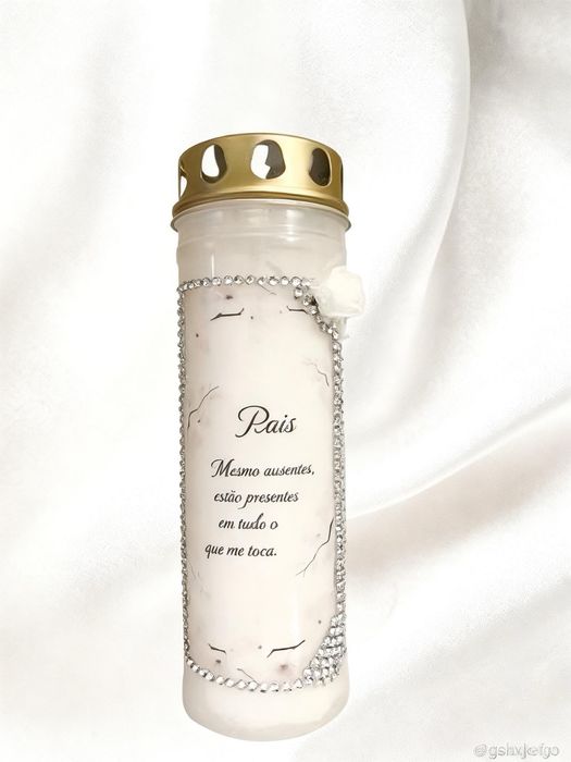 Vela Memorial Personalizada