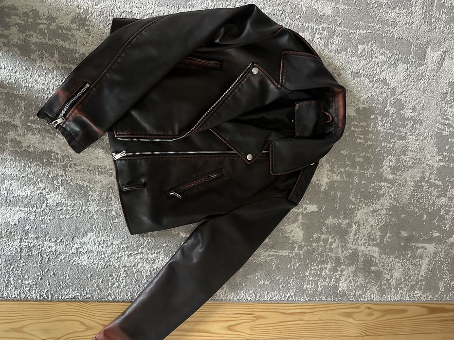 Стильна косуха/ шкіряна куртка