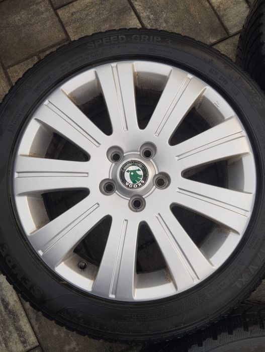 Alu felgi 5x112 skoda octavia yeti superb 205/50/17 VW audi