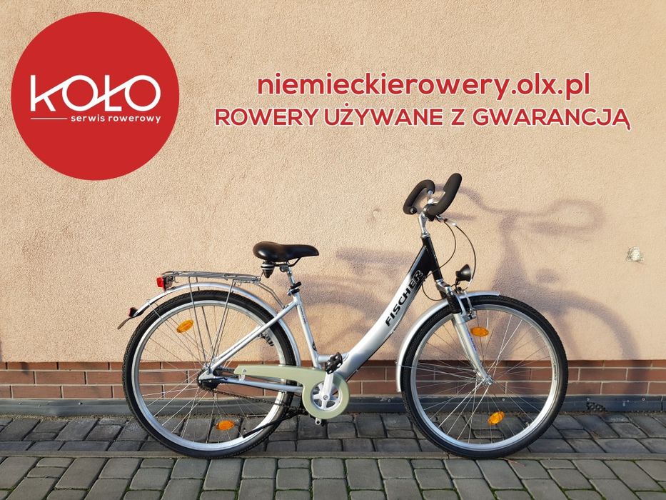 Rower damski miejski FISCHER Koła 28 SHIMANO aluminium okazja WYSYŁKA