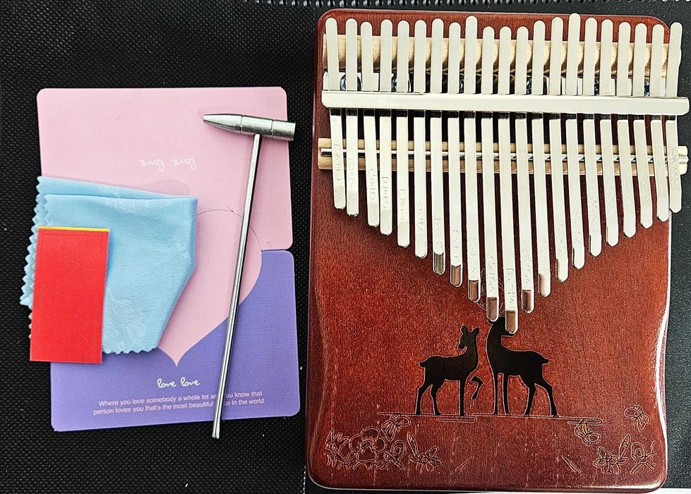 Kalimba 21 teclas para piano de polegar