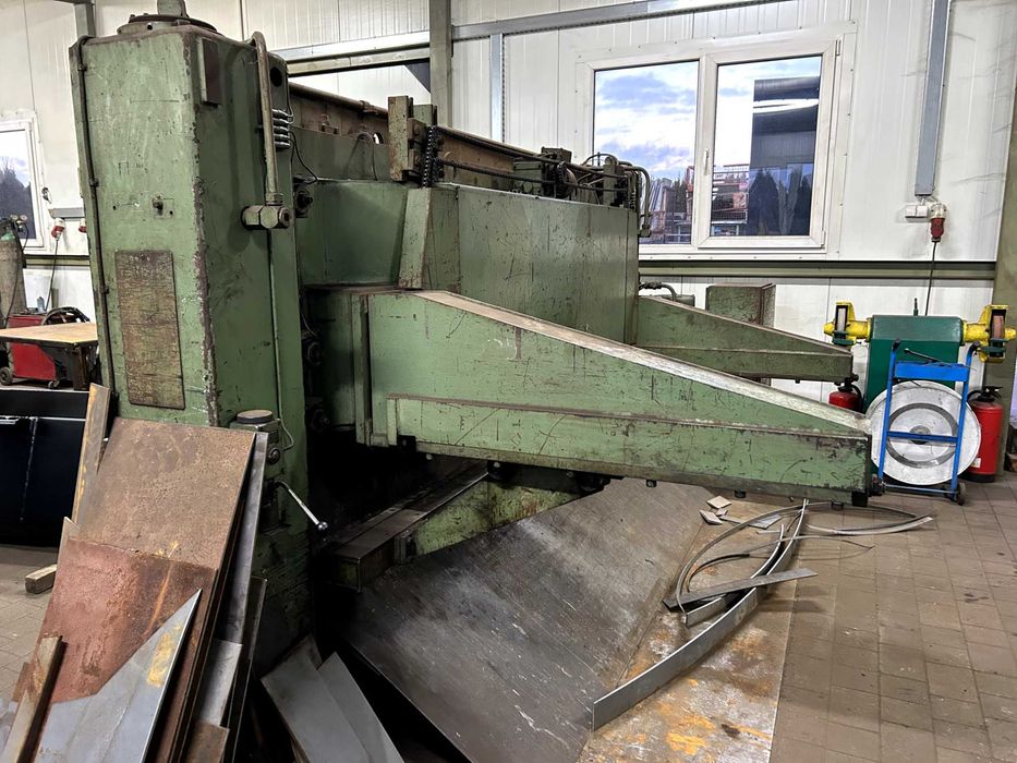 Gilotyna do blachy nozyce 3100mm ciecia 10mm grubosc