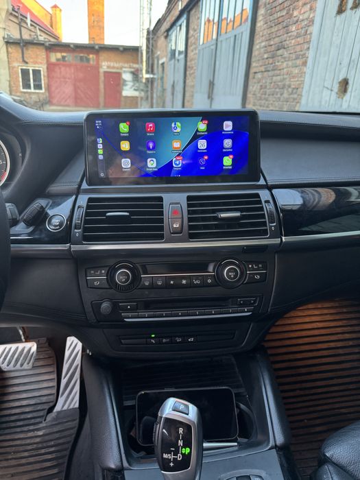 Дисплей Android магнітола 8/64GB CarPlay BMW X5 Е70 X6 Е71