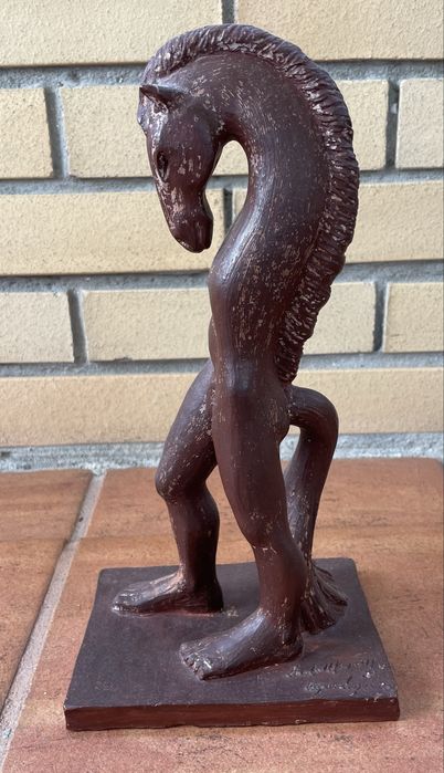 Escultura HOMEM CAVALO de Cruzeiro Seixas e Isabel Meyrelles