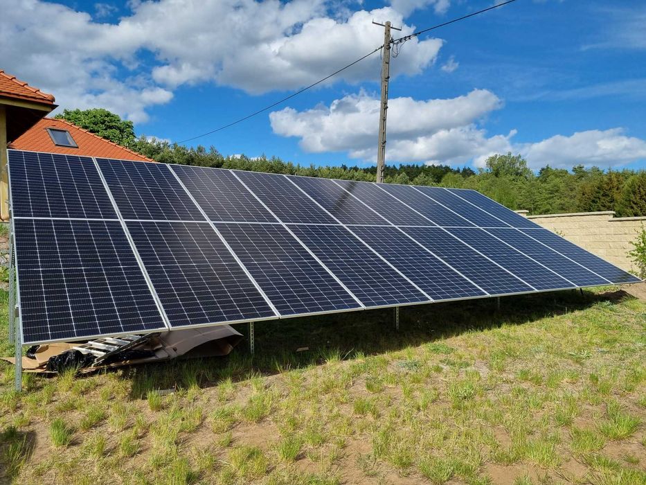 Fotowoltaika 10kW panele fotowoltaiczne Jinko 580W bifacial Foxess