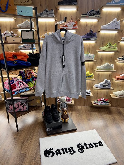 Зіп Худі Stone Island Grey