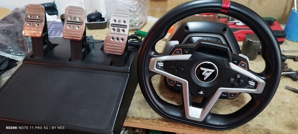 Simracing Setup Completo: Thrustmaster T248 + Pedais T3PA + Cockpit Ve