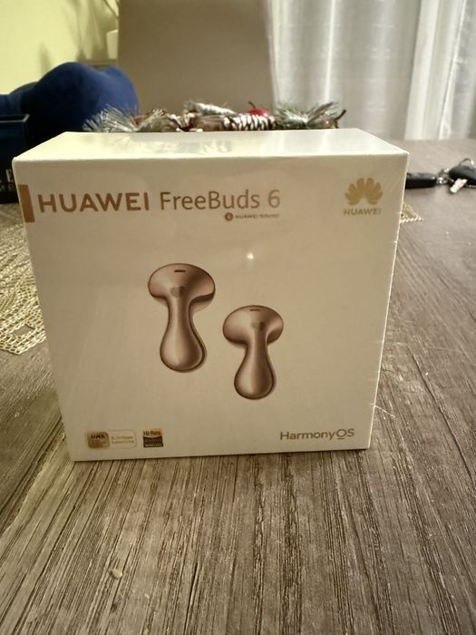Huawei Freebuds 6 ANC gold zlote nowe