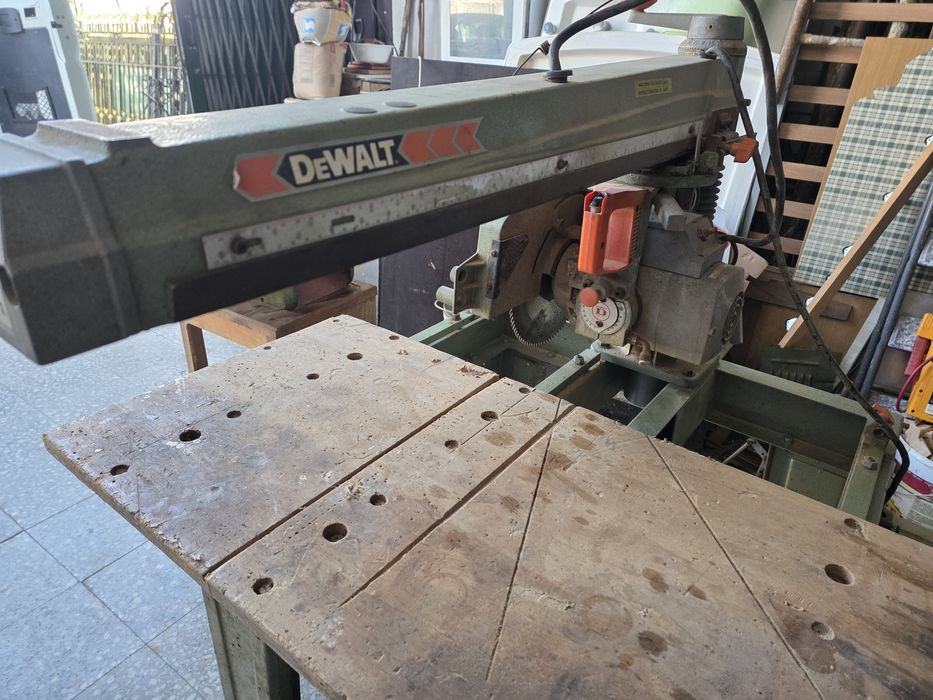 Radial maquina de carpintaria