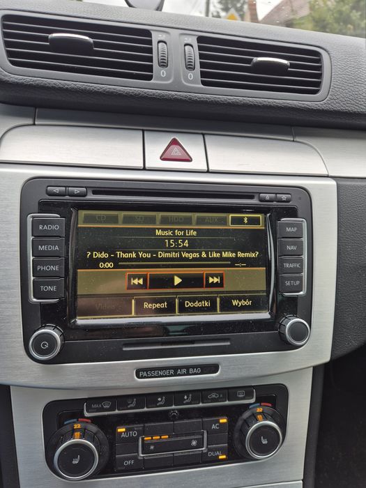 Moduł Bluetooth Passat CC Golf VI 3C8035730D A2DP Muzyka WiFi 035 730 D Volkswagen Passat