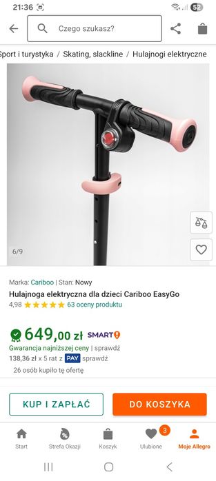 Hulajnoga elektryczna