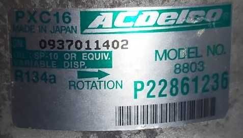 Компресор кондиціонера OPEL Insignia 2.0 (код деталі) P22861236