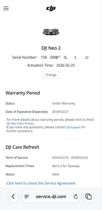 Dron DJI Neo 2 + DJI Care Refresh 02/2028