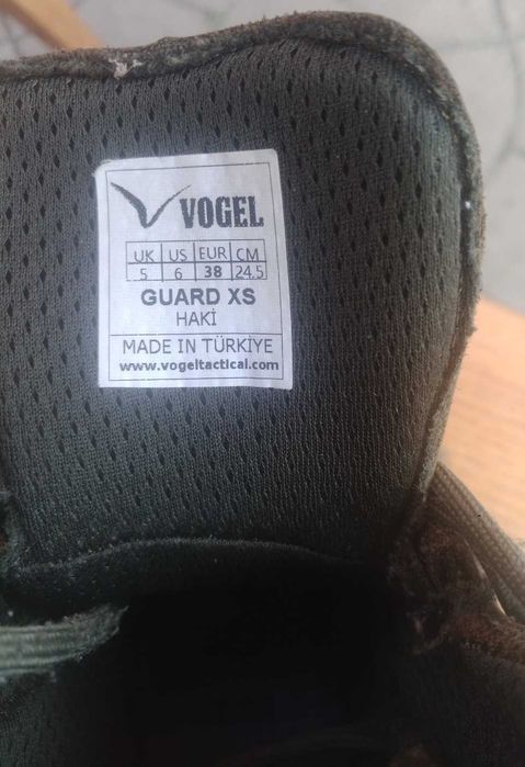 Берцы берці Vogel Турція, р. 37,5 устілка 24 см.