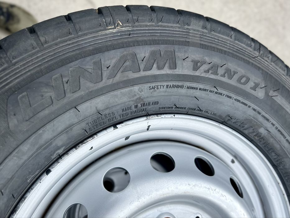 Шини літні 225/70 r15C Falken Linam VAN01 стан нових 2023