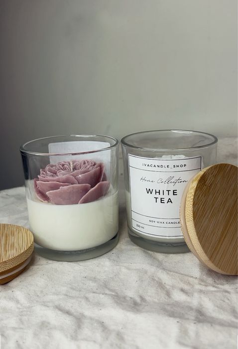 Bukiet ze świec sojowych prezent na dzień nauczyciela