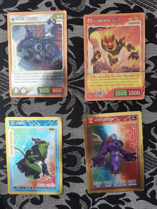 INVIZIMALS com cartas edições especiais