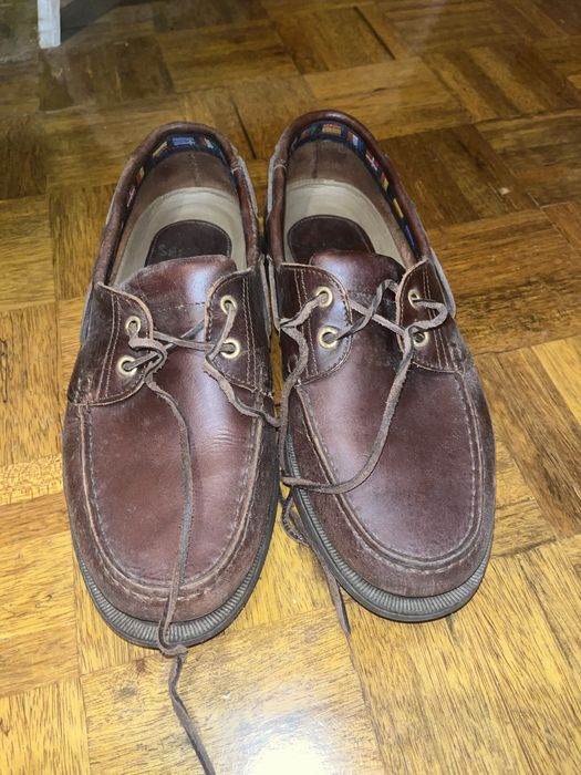 Sapatos de vela
