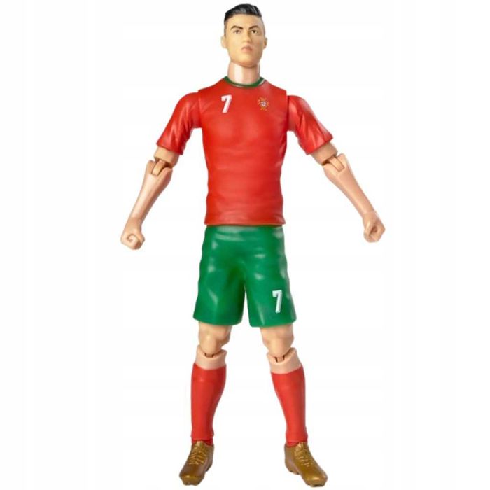 Figurka Cristiano Ronaldo Portugal 20cm ruchoma z piłką