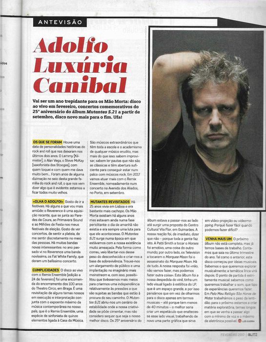 Blitz - - - nr. 128 - Fevereiro 2017 - - - - - Revista