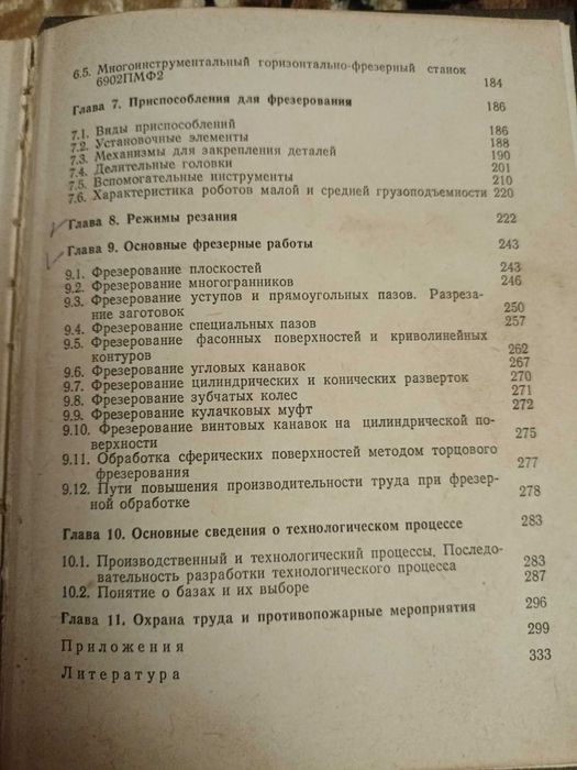 Справочник фрезеровщика 1986