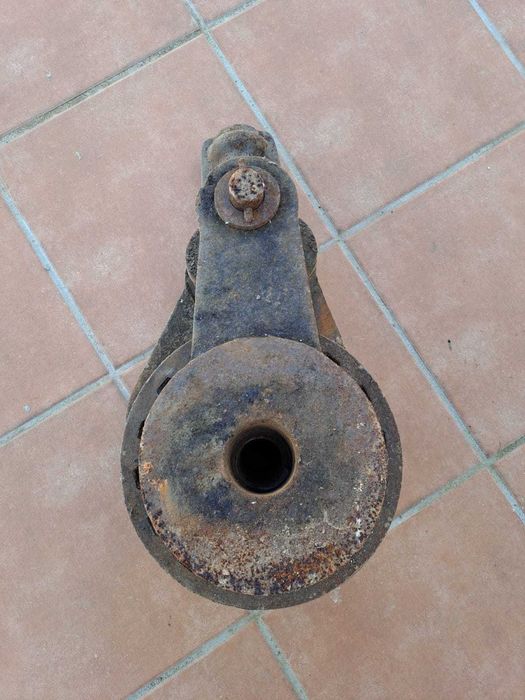 Prensa de vinho com fuso