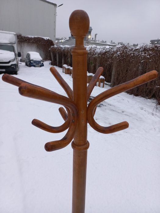 Wieszak stojacy retro PRL