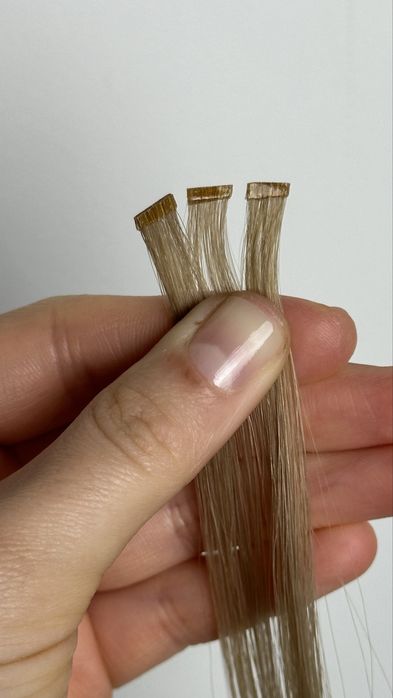 Нарощування волосся капсули бусинка