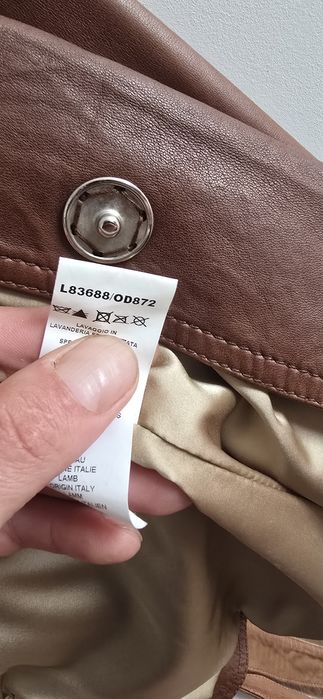 DOLCE & GABBANA Luxury – Kurtka Skóra Jagnięca (Lamb) 100% | D&G XS/S