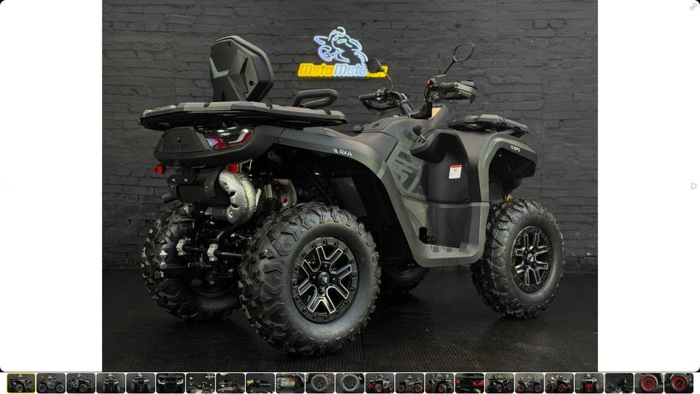 Під замовлення-Квадроцикли від300до1000-SegwayAT6/10W,Hisun/ODES/BENDA