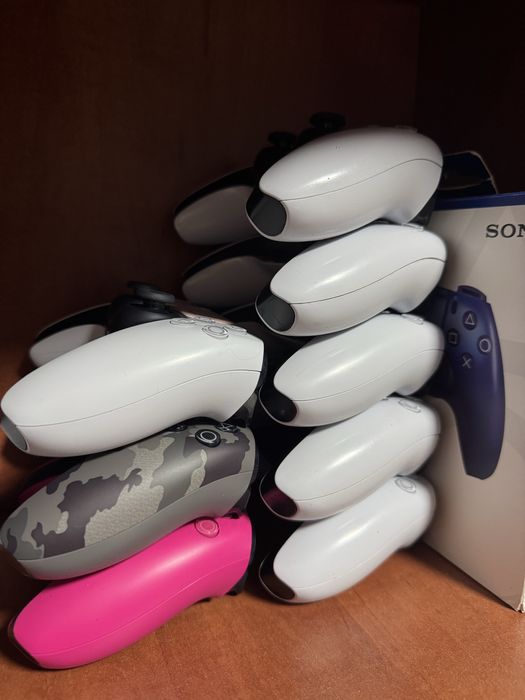 Sony DualSense PS5 Pink Camo White Purple BDM-030,040,050 геймпади оригінальний і є коробки