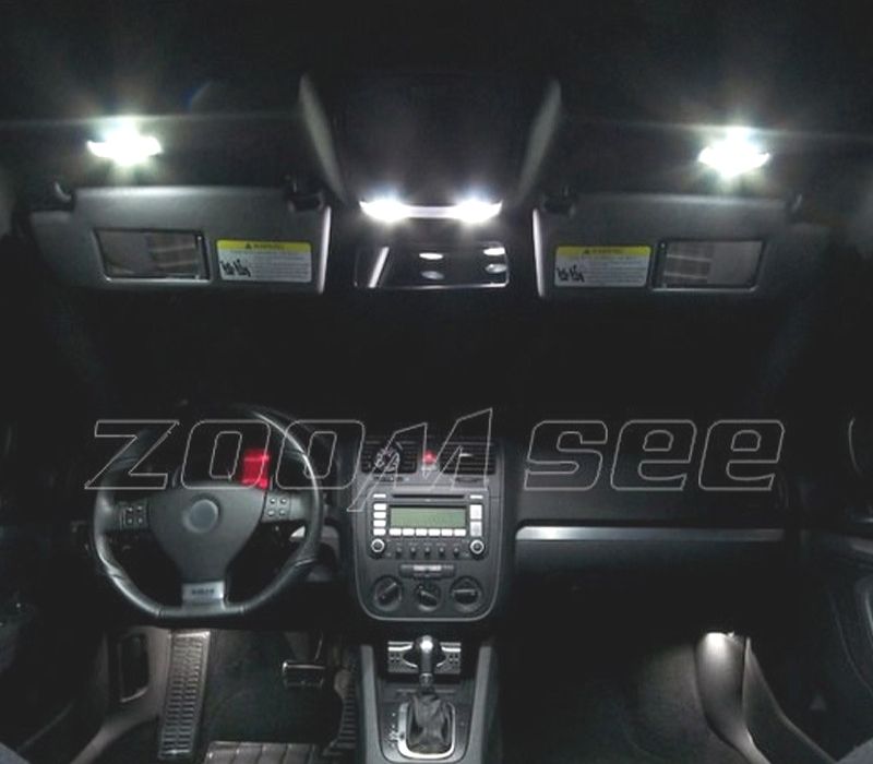KIT COMPLETO 15 LAMPADAS LED INTERIOR PARA VOLKSWAGEN VW GOLF PLUS 05-09