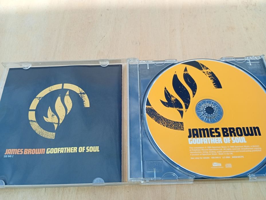 CD James Brown - The Godfather Of Soul