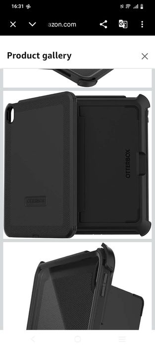 Czarne etui ochronne OtterBox Defender do tabletu iPad