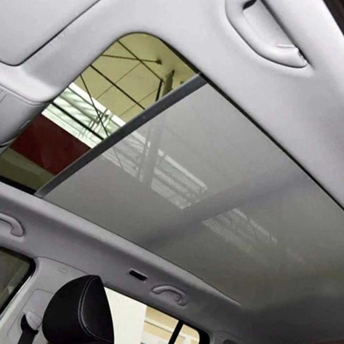 Cortina teto tejadilho Vw Sharan Jetta Golf Tiguan Audi Q5 -  preto / cinza