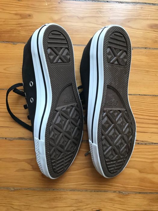 Tenis All Star pretos (de pele) NOVOS