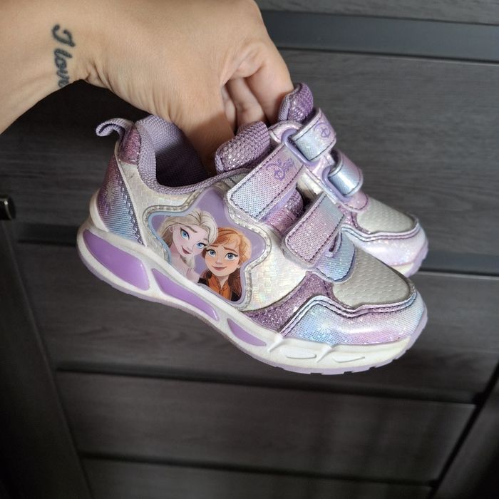 Buty Frozen Kraina Lodu 25 Rzepy Świecące