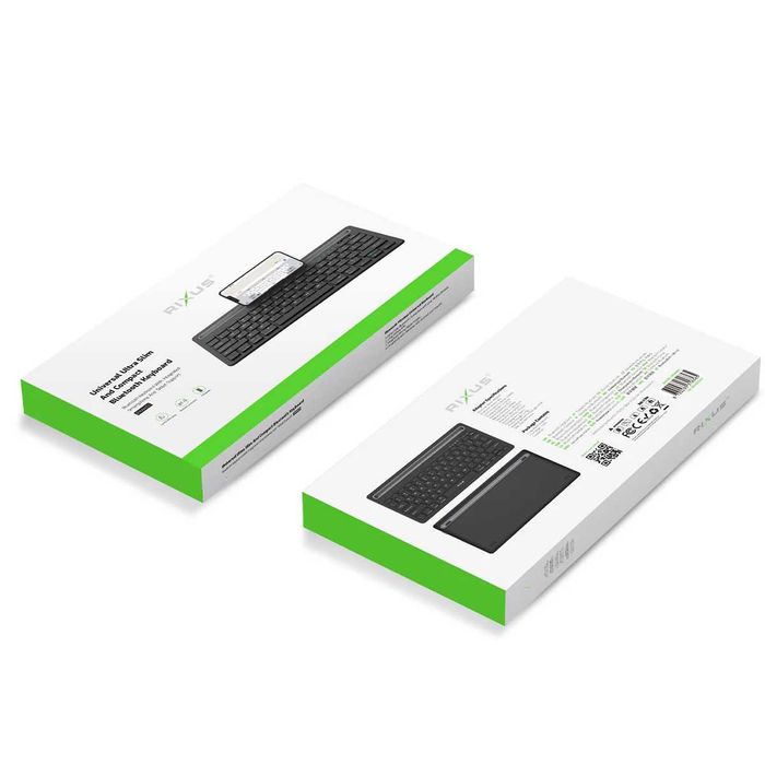 Teclado Bluetooth Universal Ultra Slim para telemóvel Rixus RXWK01