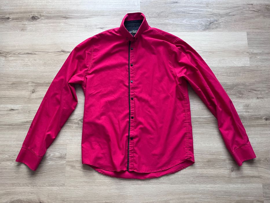 Czerwona koszula męska xl