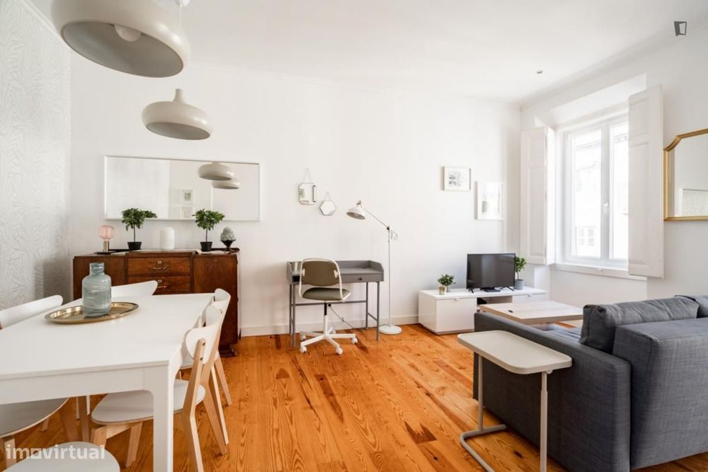 Apartamento com 1 quartos - localizado em Estrela Lisbon