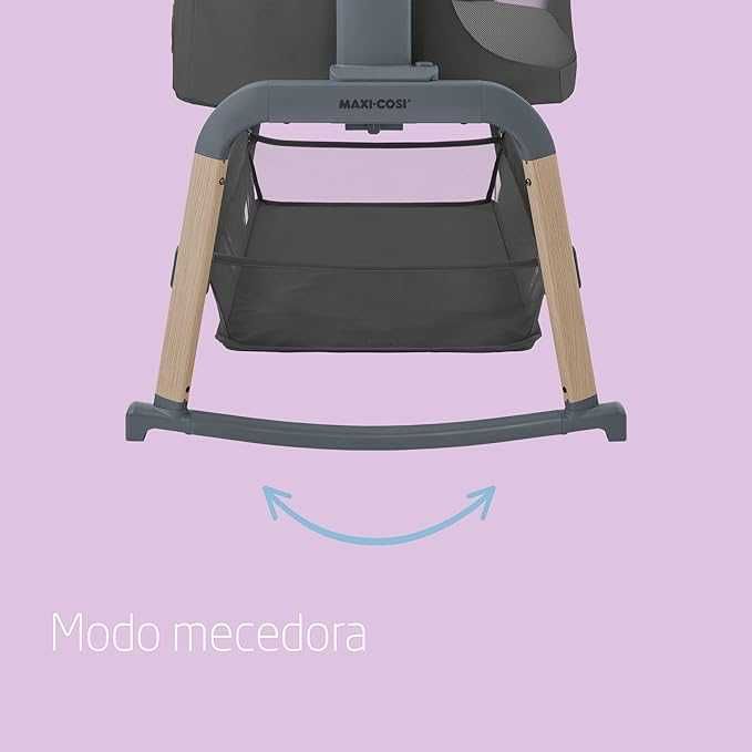 Maxi-Cosi Iora Air Berço para bebés, rede integral, 0-6 meses (9 kg),